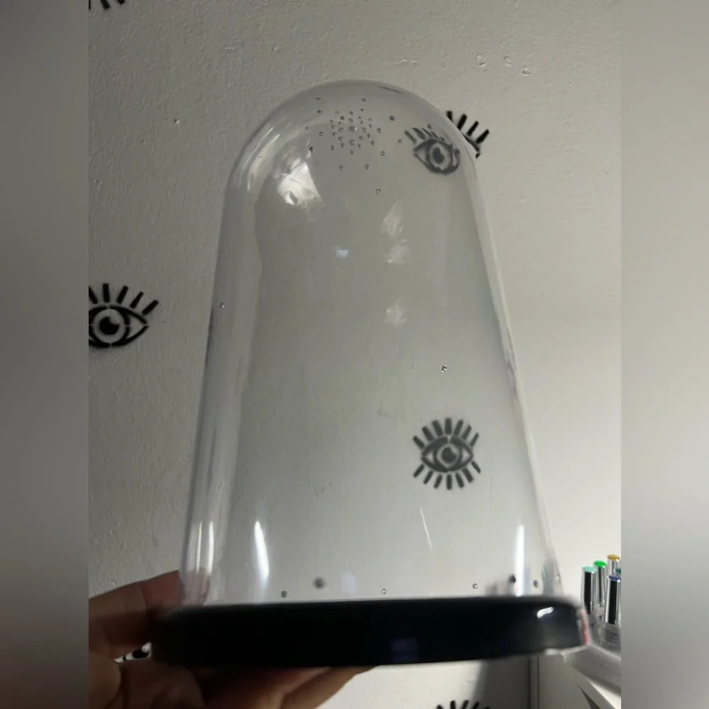 Dome cloche habitat or plants